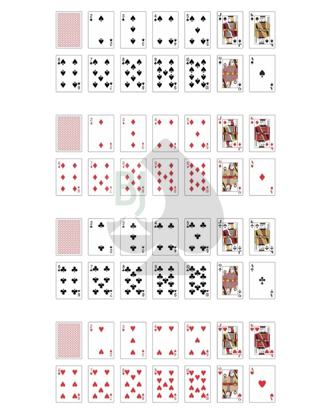 blackajck cards