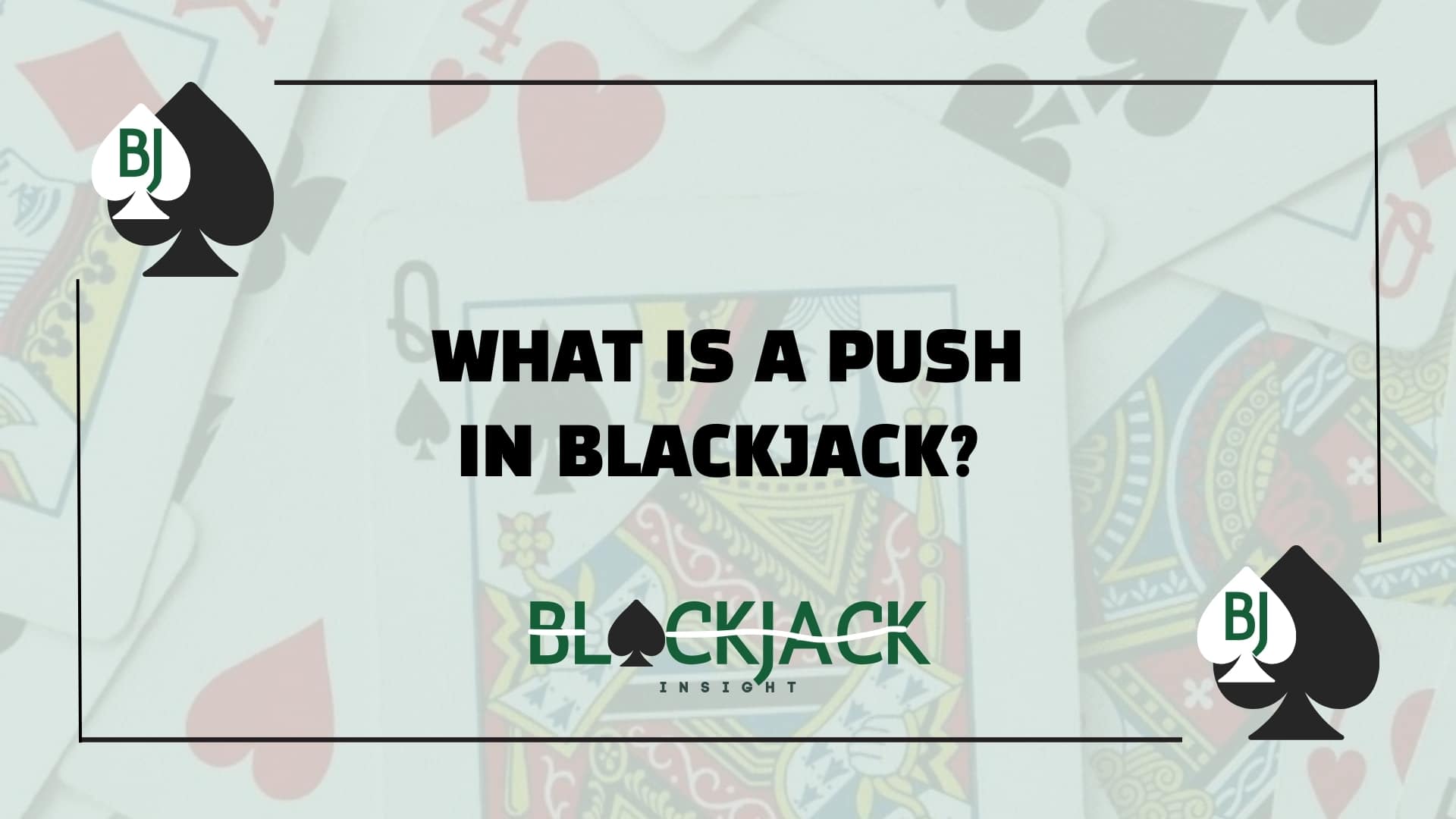 What Is a Push in Blackjack