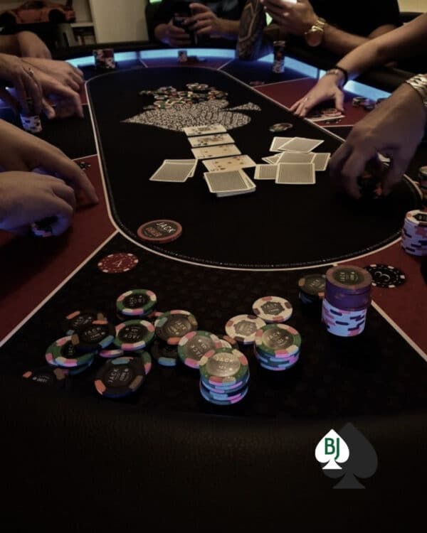 blackjack table